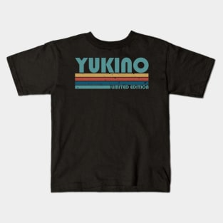 Proud Limited Edition Yukino Name Personalized Retro Styles Kids T-Shirt